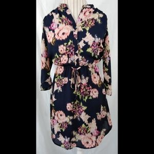 Daniel Rainn Floral Dress Size XS